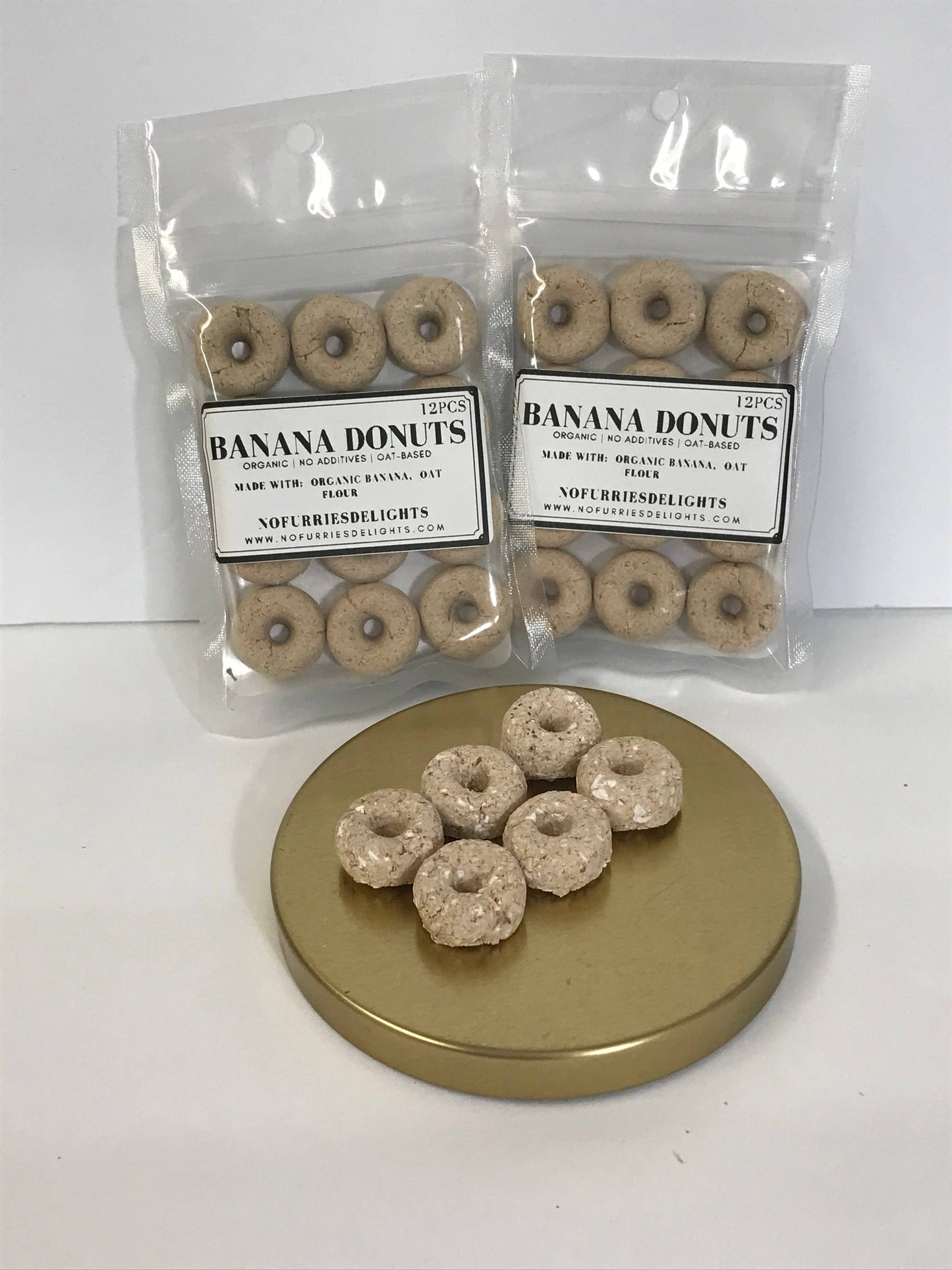 Banana Mini Donuts (15pcs | 30g | 1.06oz) 